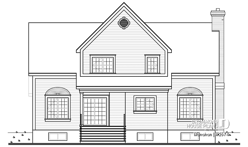 rear elevation - Monahan