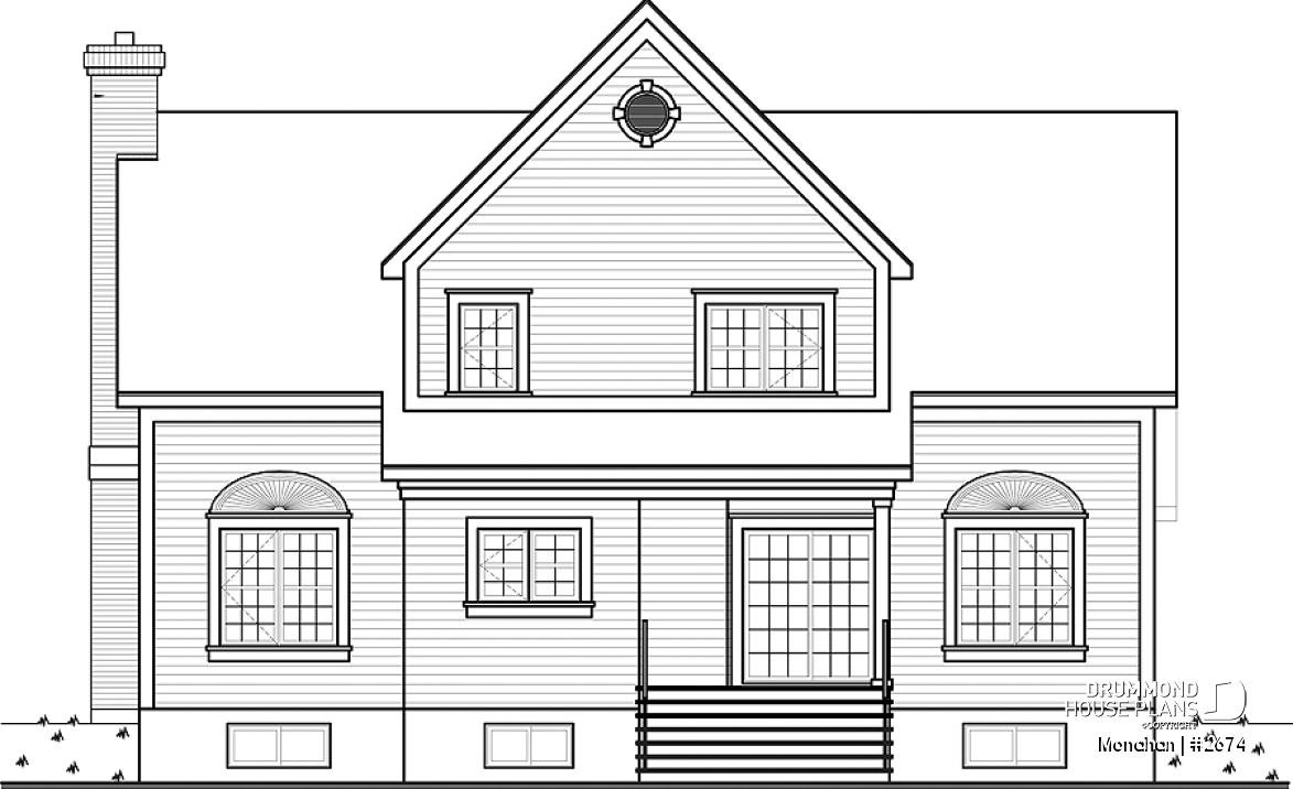 rear elevation - Monahan