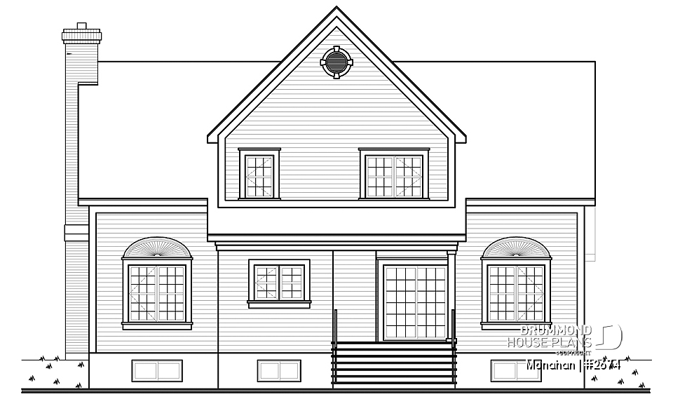 rear elevation - Monahan
