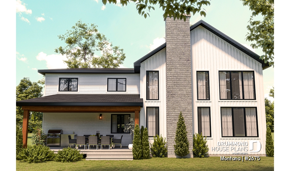 Rear view - BASE MODEL - Montana