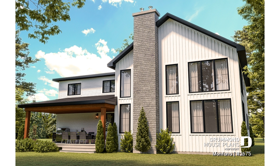 Rear view - BASE MODEL - Montana