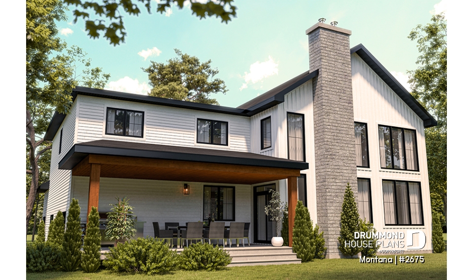 Rear view - BASE MODEL - Montana