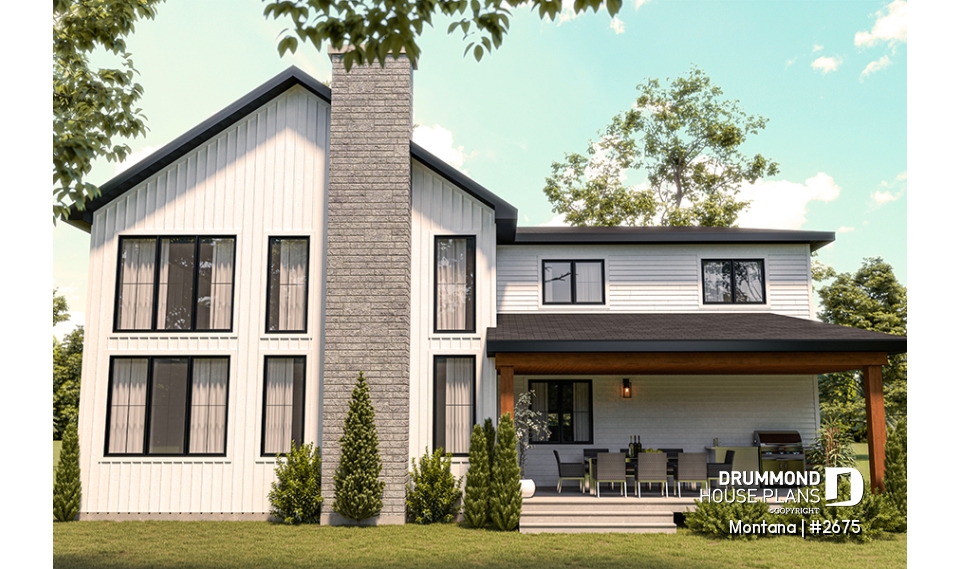 Rear view - BASE MODEL - Montana