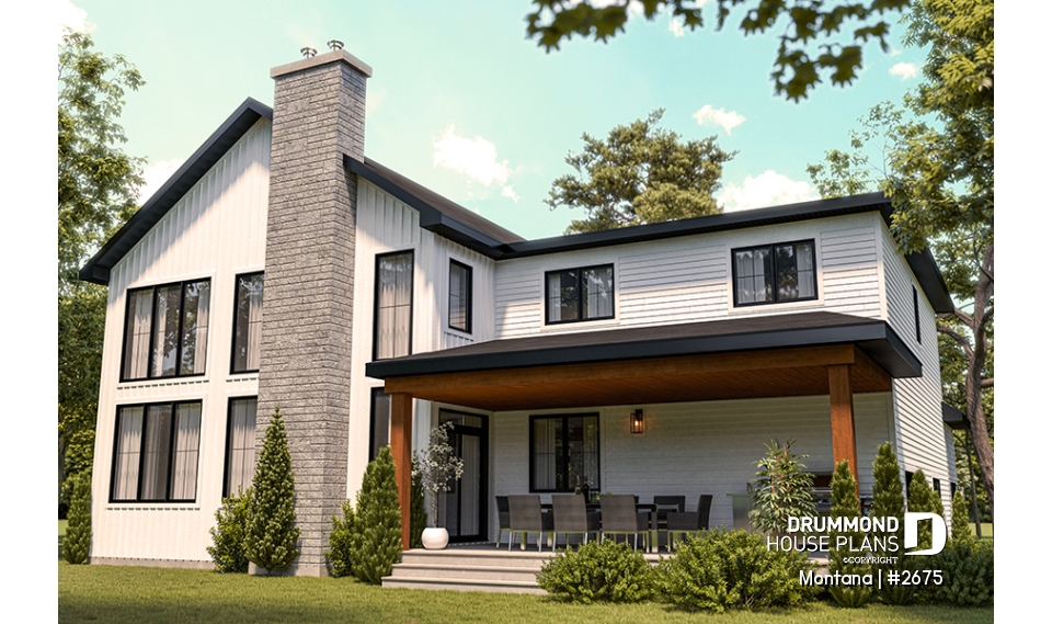 Rear view - BASE MODEL - Montana