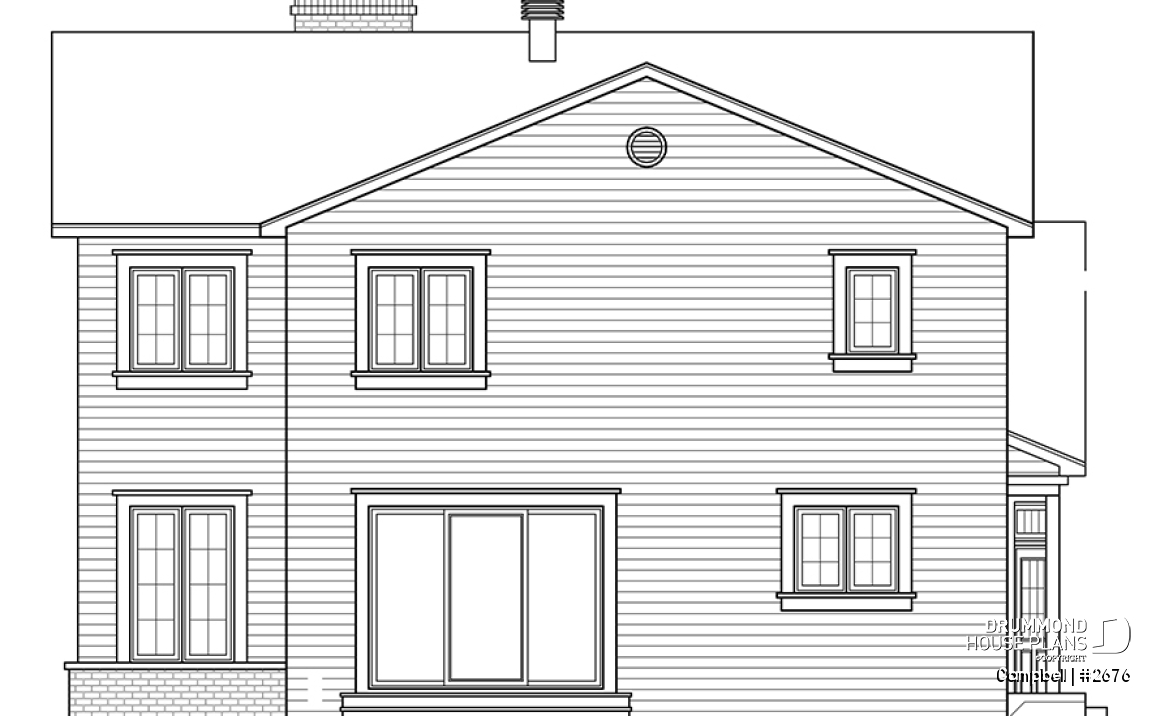 rear elevation - Campbell