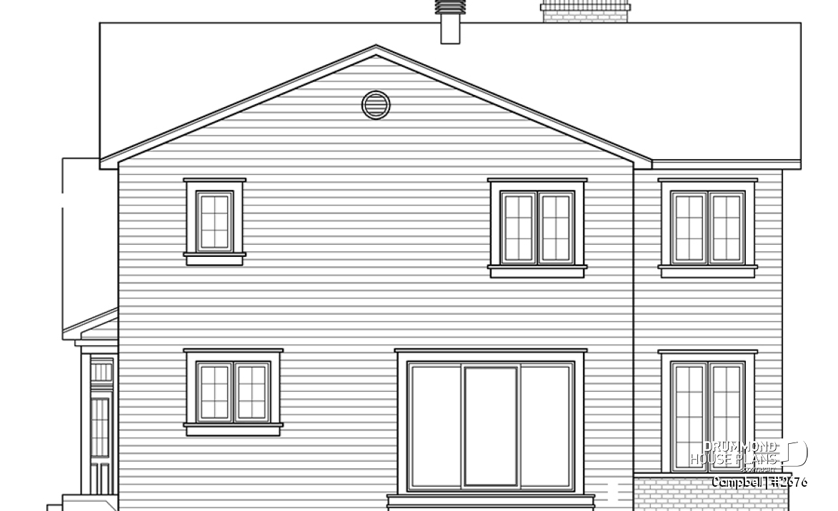 rear elevation - Campbell