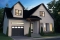 front - BASE MODEL - 3 bedroom 2-story house plan with garage, large kitchen, pantry, mudroom, beautiful style - Augusta 3