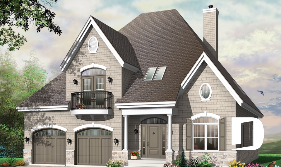 front - BASE MODEL -  - French castle