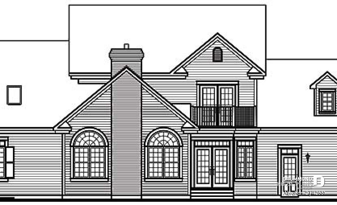 rear elevation - Abraham 2