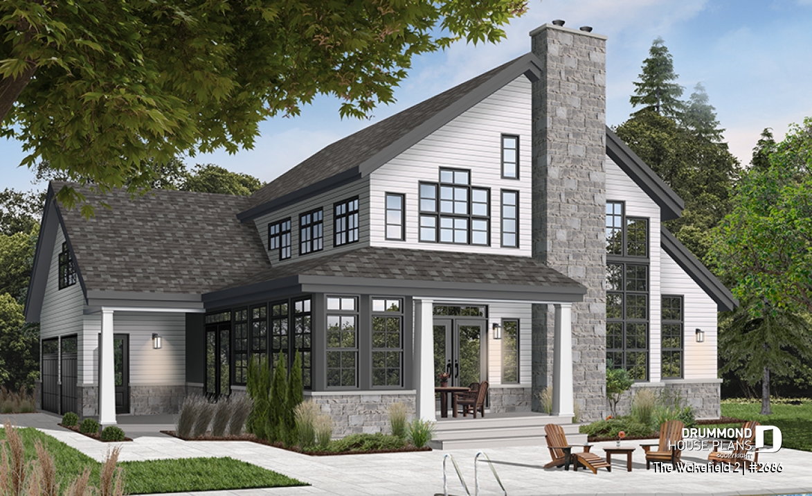 Color version 2 - Rear - The Wakefield 2