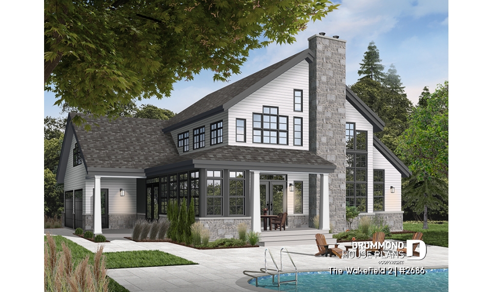 Color version 2 - Rear - The Wakefield 2