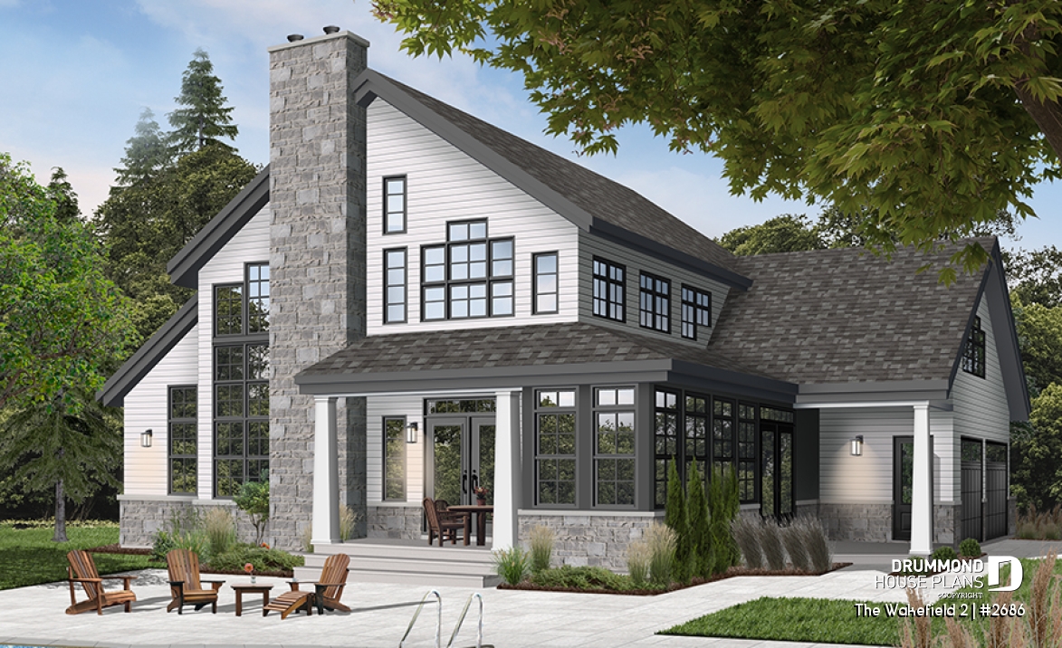 Color version 2 - Rear - The Wakefield 2