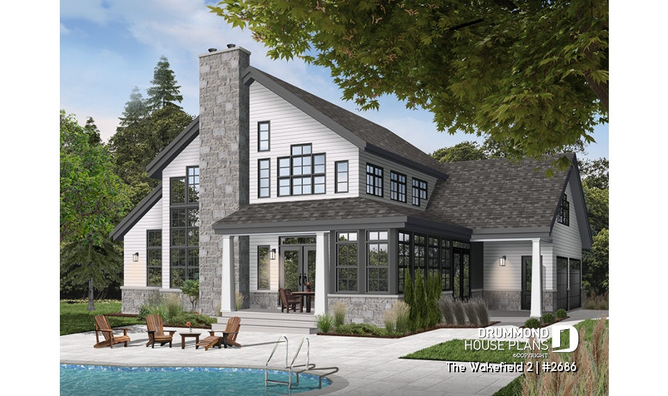 Color version 2 - Rear - The Wakefield 2