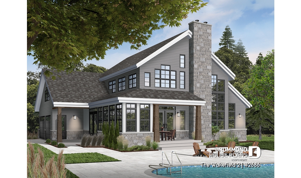 Color version 3 - Rear - The Wakefield 2