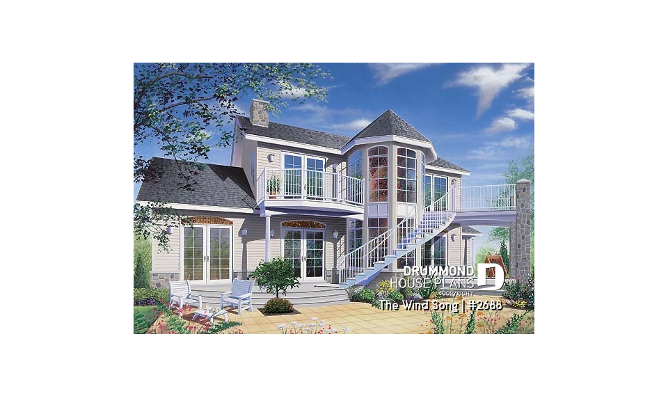 Rear view - BASE MODEL - The Wind Song