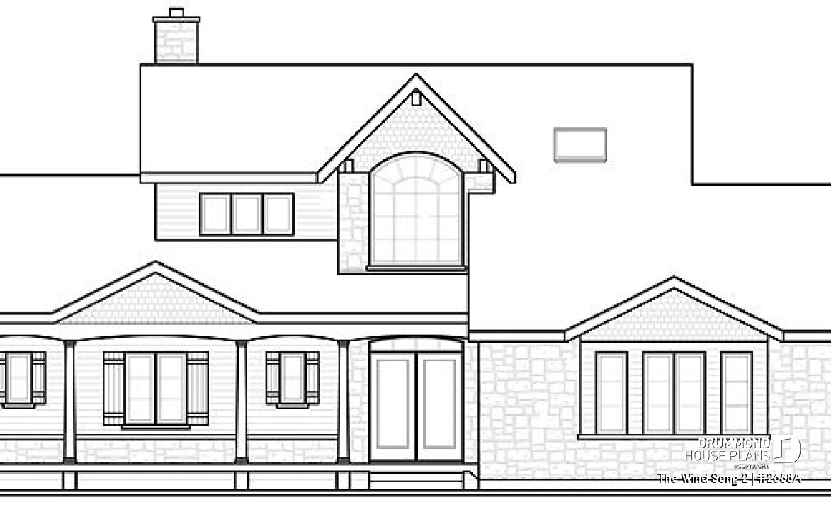 front elevation - The Wind Song 2