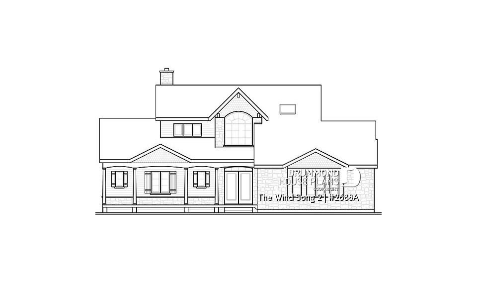 front elevation - The Wind Song 2