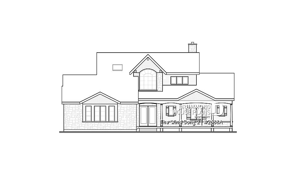 front elevation - The Wind Song 2