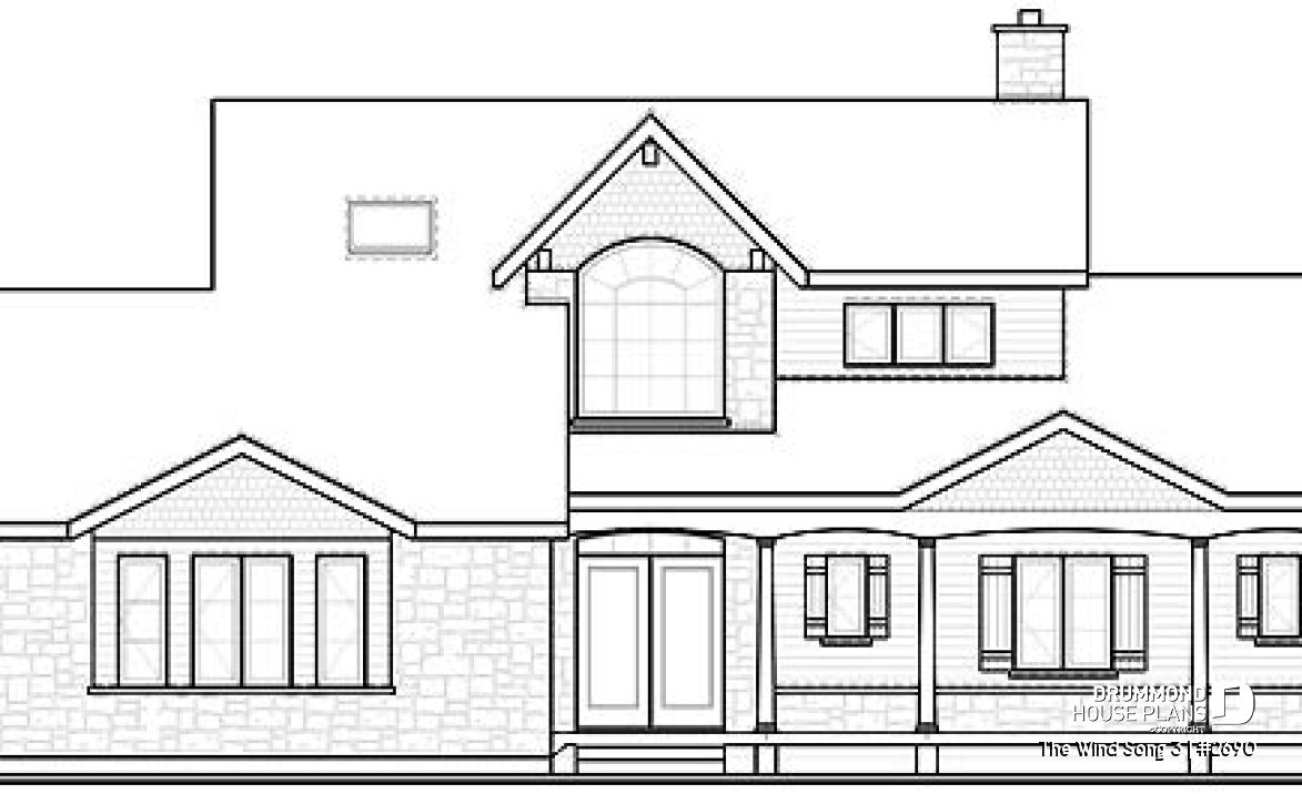 front elevation - The Wind Song 3