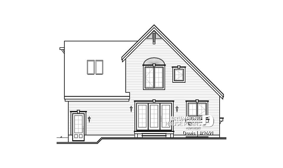 rear elevation - Davis