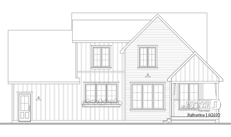 rear elevation - Katherine
