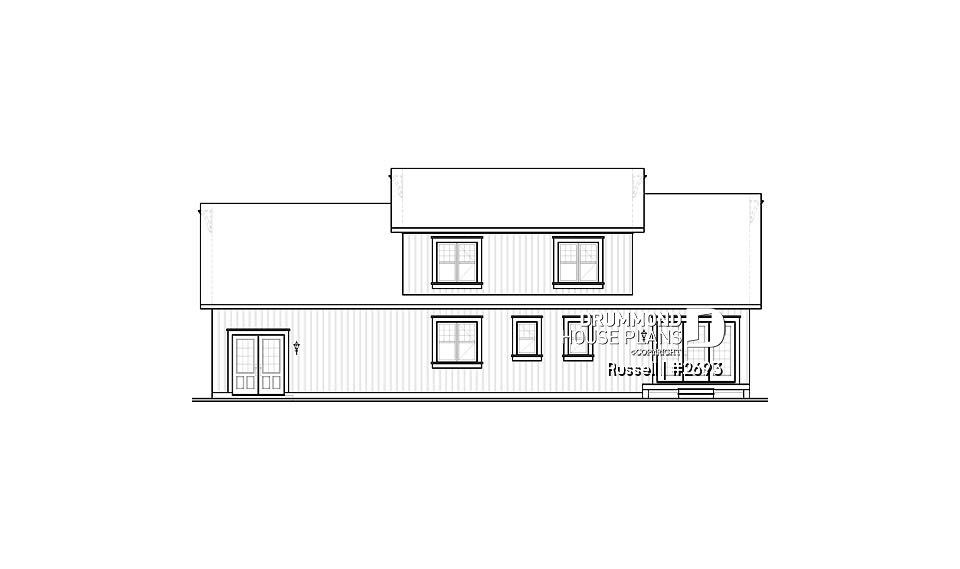 rear elevation - Russell