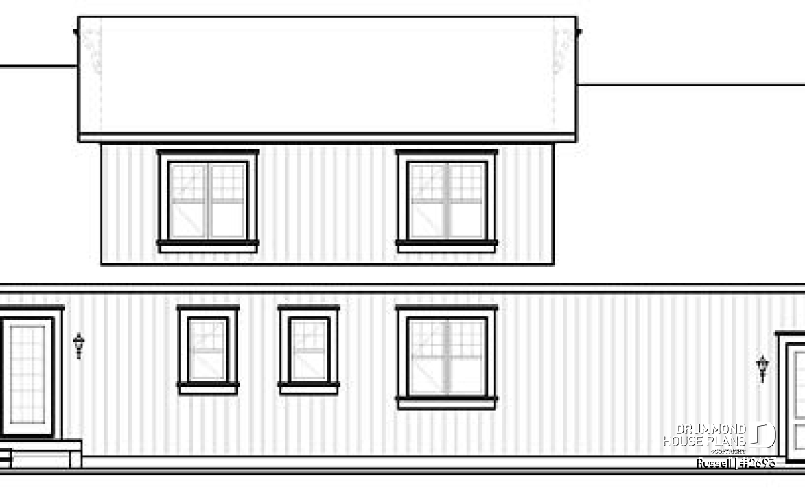 rear elevation - Russell