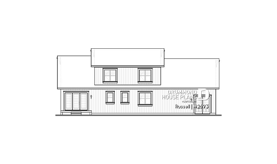rear elevation - Russell