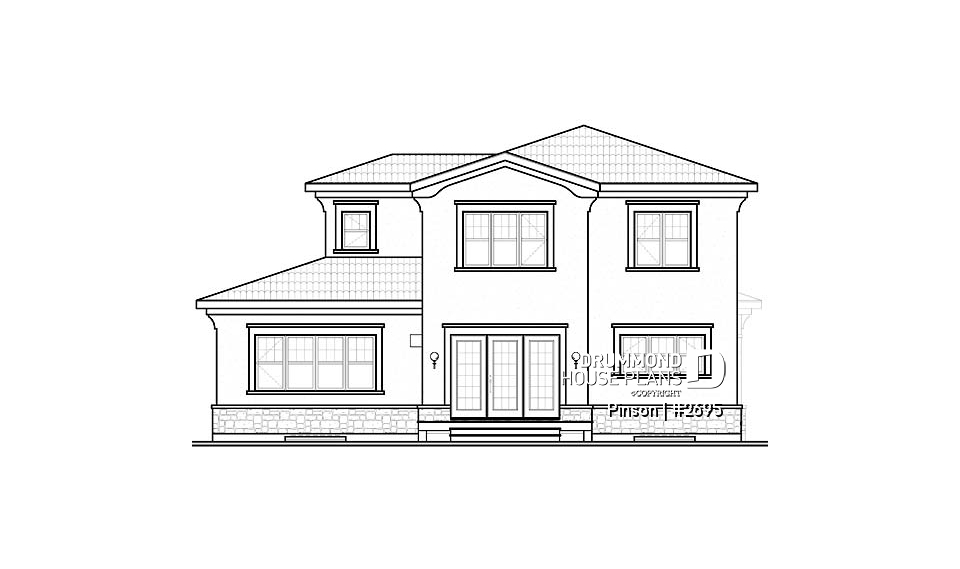 rear elevation - Pinson