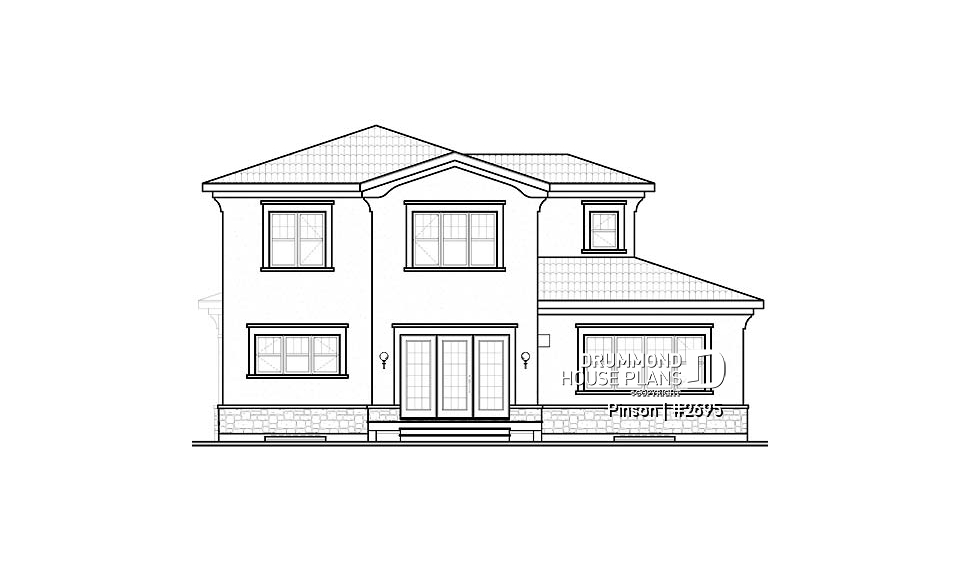 rear elevation - Pinson