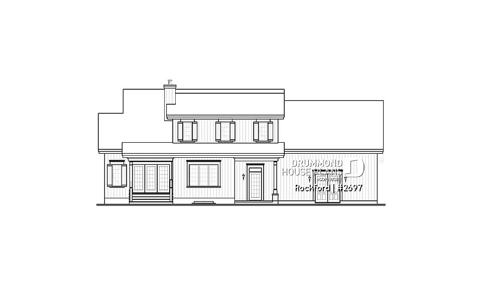 rear elevation - Rockford