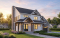 front - BASE MODEL - 2 to 4 bedroom floor plan, 2 story house, garage, pantry, sheltered terrace, optional finished basement ($) - Rocheleau