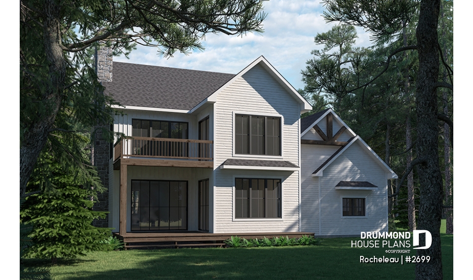 Rear view - BASE MODEL - Rocheleau