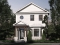 front - BASE MODEL - 2 storey english cottage plan, laundry room on first floor, walk-in closet on each bedroom - Vicky