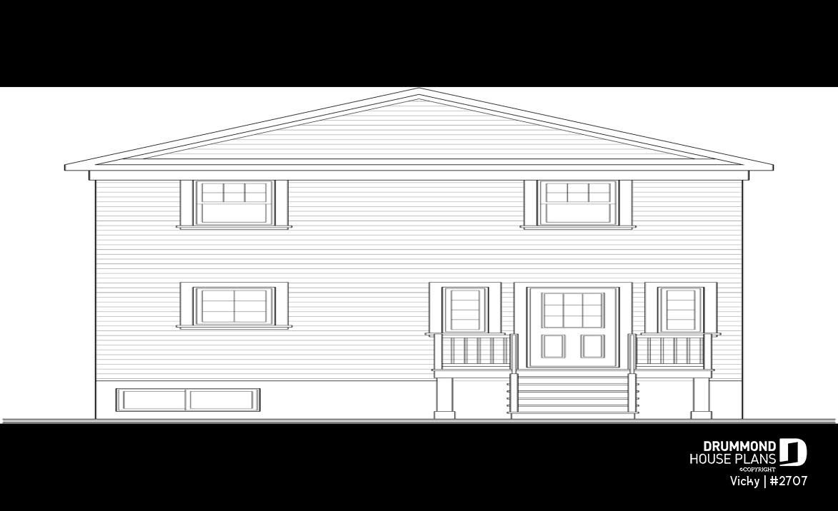 rear elevation - Vicky