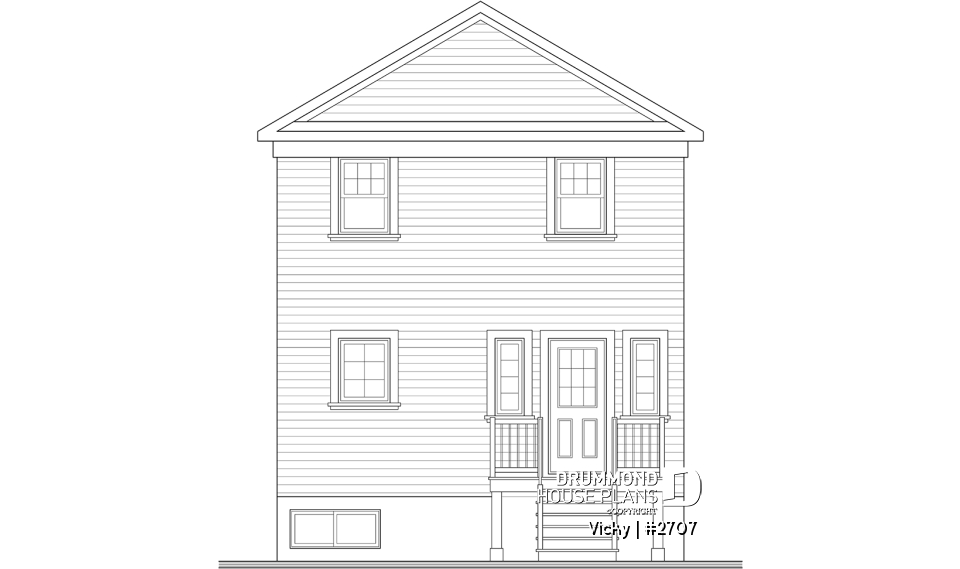 rear elevation - Vicky