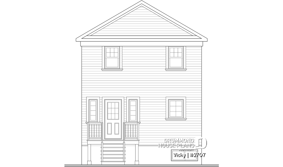 rear elevation - Vicky