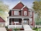 front - BASE MODEL - Basement apartment country home plan with 3 to 4 bedrooms on main unit, and great open floor plan concept - The Madelaine 2 