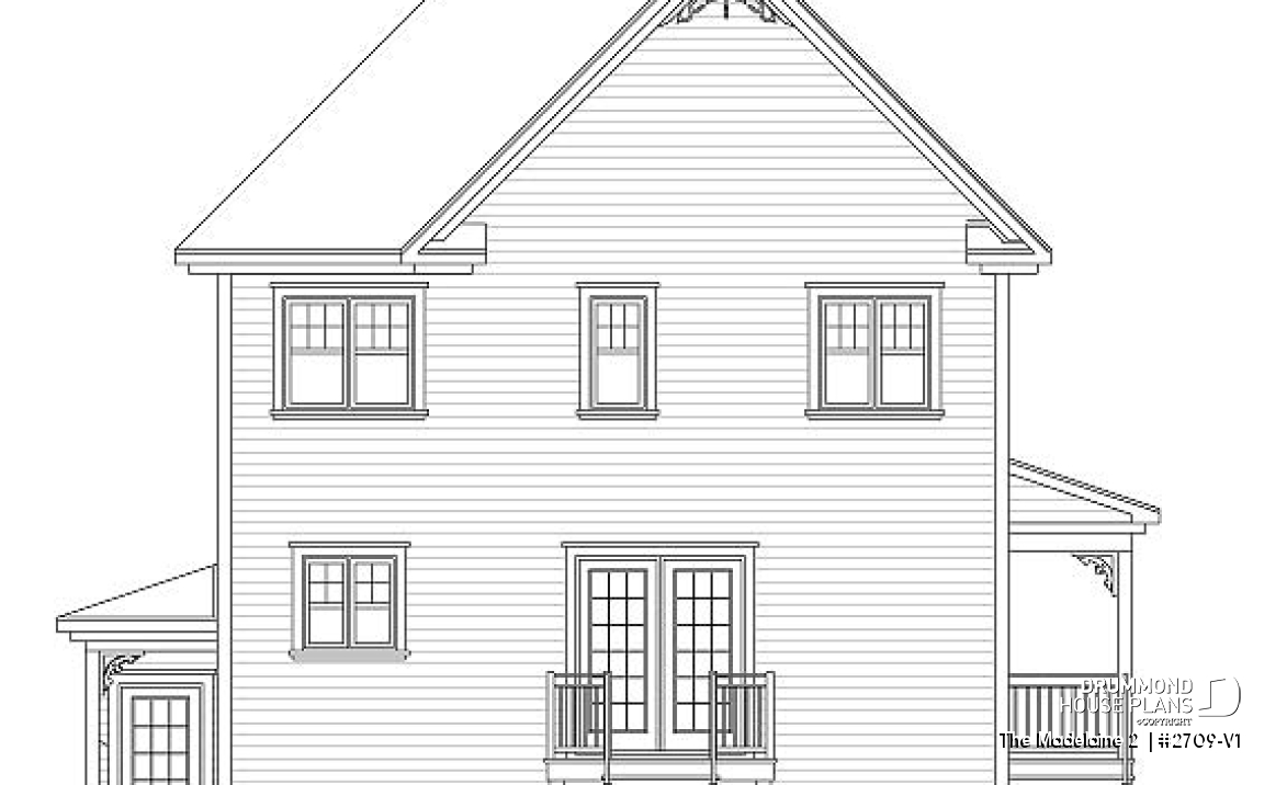 rear elevation - The Madelaine 2 