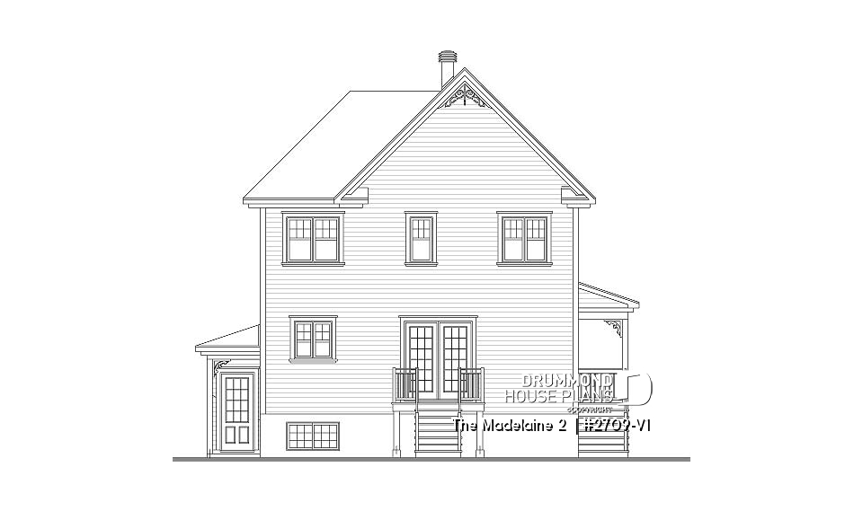 rear elevation - The Madelaine 2 