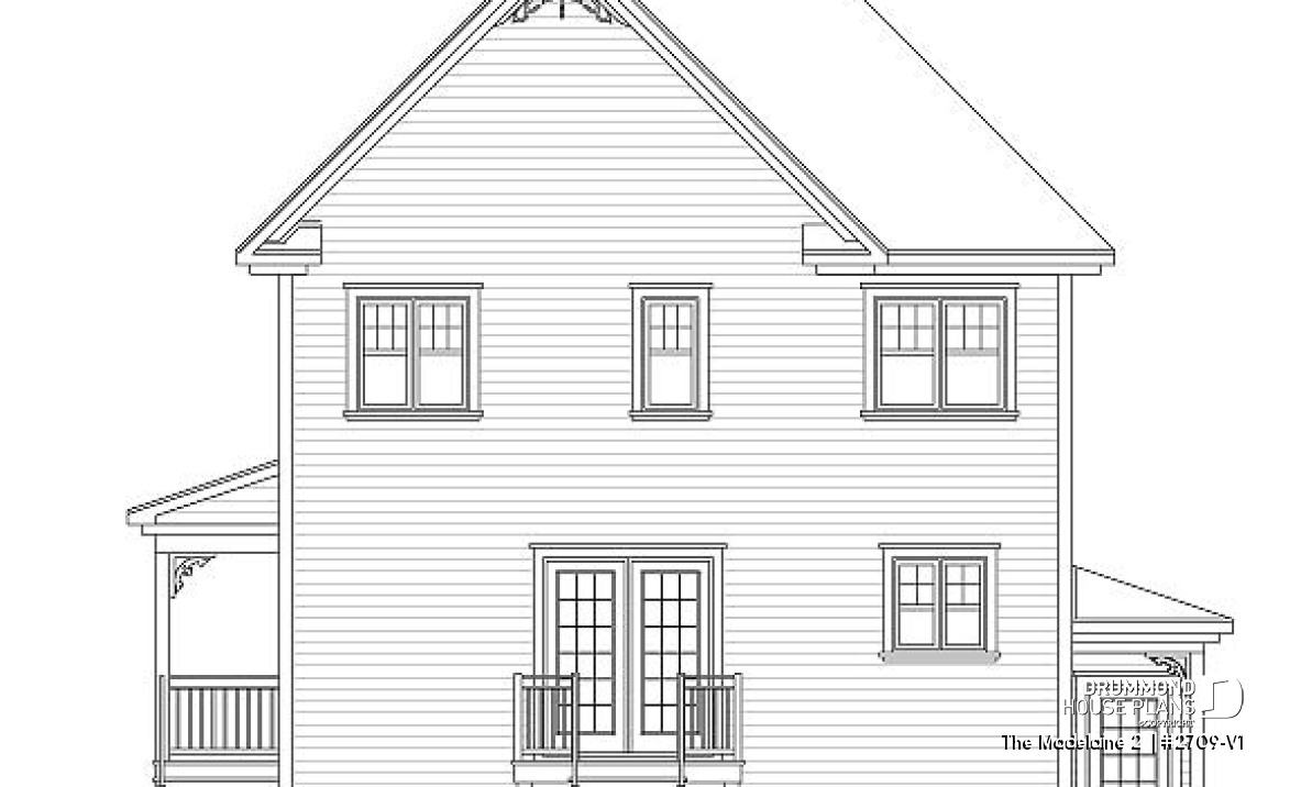 rear elevation - The Madelaine 2 