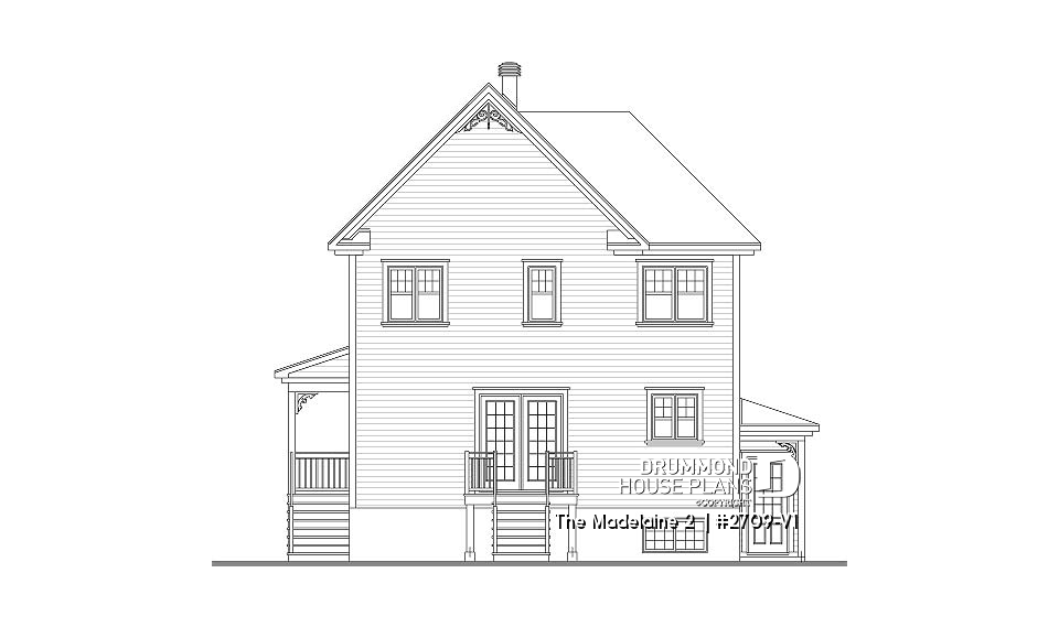 rear elevation - The Madelaine 2 