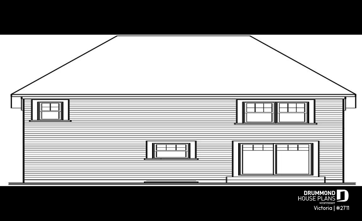 rear elevation - Victoria