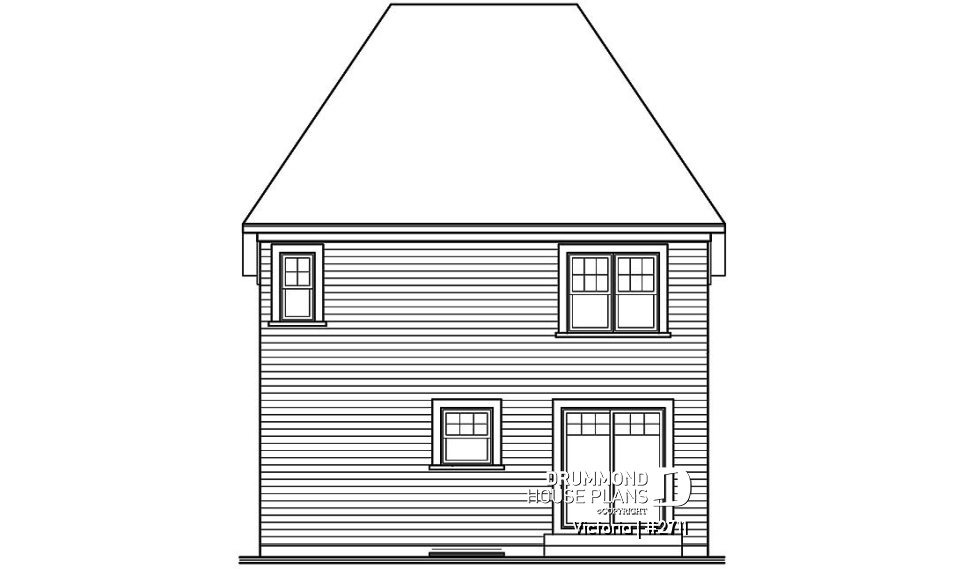 rear elevation - Victoria