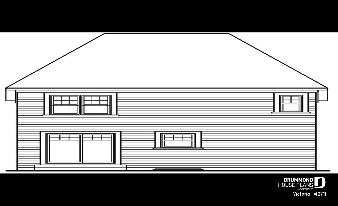 rear elevation - Victoria
