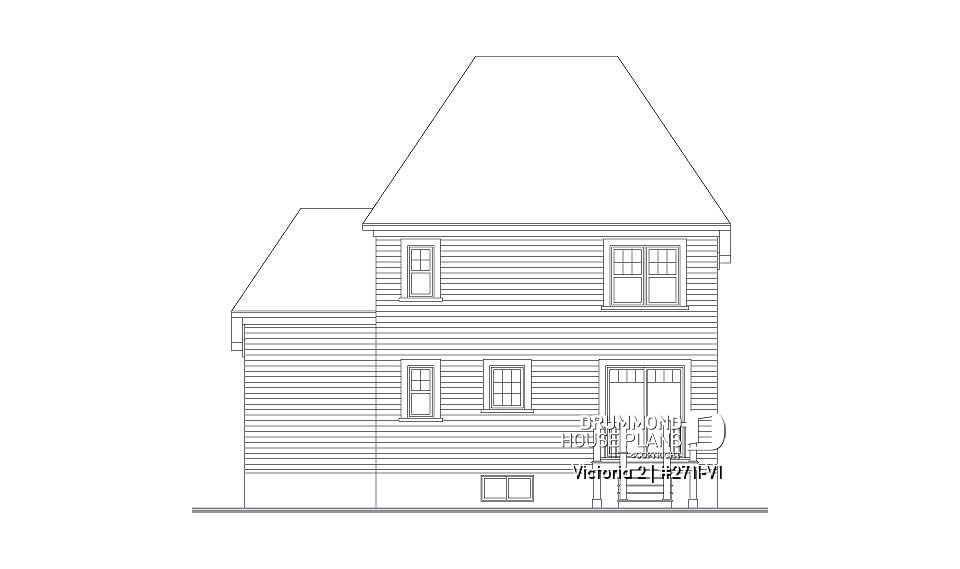 rear elevation - Victoria 2