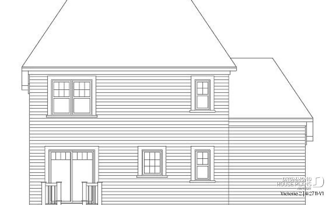 rear elevation - Victoria 2