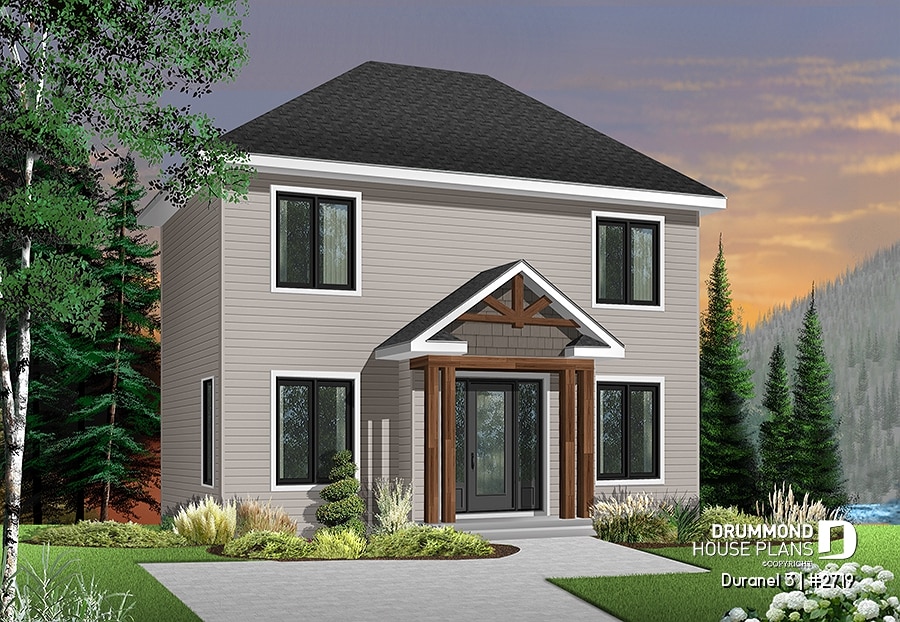House plan 2 bedrooms, 1.5 bathrooms, 2719 | Drummond House Plans
