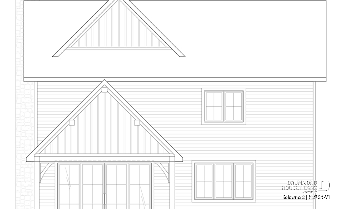 rear elevation - Kelowna 2