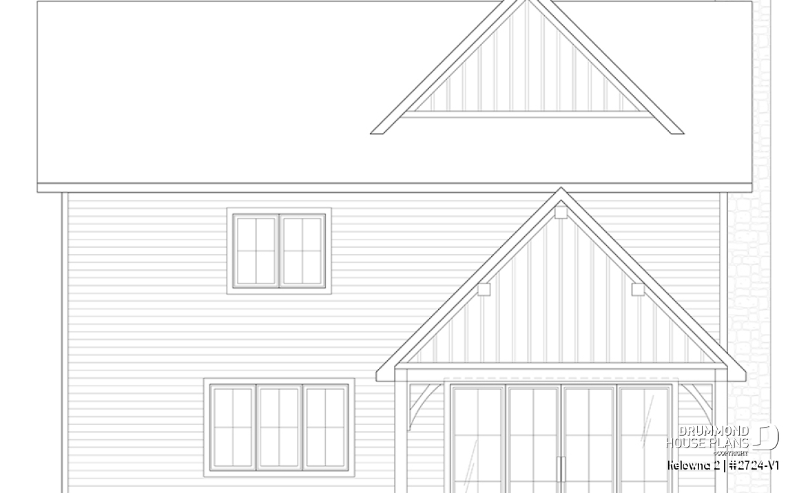 rear elevation - Kelowna 2